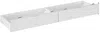 Vente-unique - VELONA Bett Holz, Platte BeigeWeiß - B 193,6 cm x H 82,6 cm x L 164,4 cm Bild 5