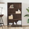 vidaXL Bücherregal Braun Eichen-Optik 80,5x35x139 cm Holzwerkstoff 3300849 Bild 3
