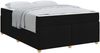 vidaXL Bettrahmen mit Matratze Schwarz 140 x 200 cm Stoff 3399358 Bild 2
