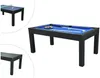 Vente-unique - SOUSA Indoor games Holz, Platte SchwarzBlau - B 102,6 cm x H 80,2 cm x L 182,8 cm Bild 2