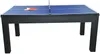 Vente-unique - SOUSA Indoor games Holz, Platte SchwarzBlau - B 102,6 cm x H 80,2 cm x L 182,8 cm Bild 3