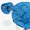 Navaris Campingstuhl Moon Chair Faltsessel rund XXL - Campingstuhl mit Tasche - div. Farben (1 St) Bild 3