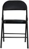 HTI-Living Gestell Schwarz 6er-Set Klappstuhl Kunstleder Bild 2