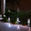 8x LED Edelstahl Solarlampen für den Außenbereich Bild 3