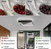 ZMH Deckenlampe LED Deckenleuchte Modern - Design 53W Wohnzimmerlampe Schwarz Dimmbar mit Fernbedienung Schlafzimmerlampe Wohnzimmer Deckenbeleuchtung für Schlafzimmer Küche Flur Büro Bild 3