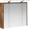 vidaXL Badezimmerspiegelschrank Geräucherte Eiche 73,5 x 16 x 62,5 cm 889179 Bild 5