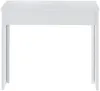 Vente-unique - ONEGA Konsole Holz, Platte Weiß - B 90 cm x H 75 cm x L 50 cm302 cm Bild 4