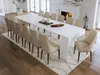 Vente-unique - ONEGA Konsole Holz, Platte Weiß - B 90 cm x H 75 cm x L 50 cm302 cm Bild 3