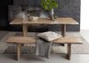 Baumtisch Akazie 220x100x76 natur lackiert PURE ACACIA #116 Bild 4