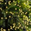 Lumineo LED-Lichterkette Lumineo Lichterkette CLUSTER 2040 LED 19 m Soft Gold, schwarzes Kabel, Indoor/Outdoor, dimmbar, 8h-Timer, + 5 m Zuleitung Bild 3