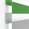 Doppelrollo Fensterrollos Ohne Bohren, Vkele, 130cm/160cm, klemmfix,klemmträger, Sonnenschutz, Lichtdurchlässig und Verdunkelnd. Bild 1