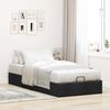vidaXL Ottoman-Bett ohne Matratze Schwarz 100x200 cm Stoff 3310856 Bild 3