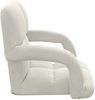 vidaXL Verstellbarer Fußsessel Creme Samt 42028139 Bild 5