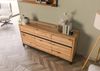 Sideboard Kernbuche 175x45x85 natur geölt VILLANDERS #108 Bild 2