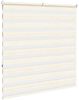 vidaXL Doppelrollo Marmorbeige 145x150cm Stoffbreite 140,9 cm Polyester 4014660 Bild 4