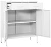 vidaXL Lagerschrank Weiß 80 x 35 x 101,5 cm Stahl [336161] Bild 5