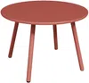 Vente-unique - MIRMANDE Gartensitzgruppe Metall Rot - B 60 cm x H 34 cm x L 60 cm Bild 3