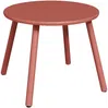 Vente-unique - MIRMANDE Gartensitzgruppe Metall Rot - B 60 cm x H 34 cm x L 60 cm Bild 4
