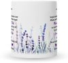 GRAVURZEILE Tasse mit Spruch - von Mama für die Tochter, Keramik, Farbe: Weiß Bild 2