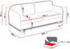 Schlafsofa Gaja (Farbe: Mono 235) Bild 4