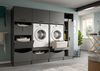 Waschmaschienenumbau Set (B/H/T: 233x195x68 cm) in anthrazit Nachbildung Bild 5