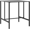 vidaXL 5-tlg. Gartenbar-Set Schwarz Pulverbeschichteter Stahl 3283752 Bild 3