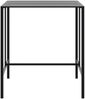 vidaXL 5-tlg. Gartenbar-Set Schwarz Pulverbeschichteter Stahl 3283752 Bild 5