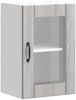 vidaXL Küchen-Hängeschrank mit Glastür Lucca Grau Sonoma 853773 Bild 2
