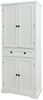 HTI-Living Hochschrank Buffetschrank Thekla Landhausstil Weiß (Stück, 1-St, 1 Küchenschrank) Bild 2