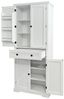 HTI-Living Hochschrank Buffetschrank Thekla Landhausstil Weiß (Stück, 1-St, 1 Küchenschrank) Bild 3