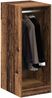 vidaXL Kleiderschrank mit Regal mit Speicher Altholz 41 x 48 x 102 cm 879645 Bild 3