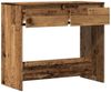 Konsolentisch, Beistelltisch, Konsole Altholz-Optik 89x41x76,5 cm Holzwerkstoff Bild 5