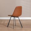 Bronx71 Esszimmerstuhl Logan Leder cognac Bild 5