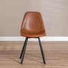 Bronx71 Esszimmerstuhl Logan Leder cognac Bild 2