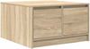 vidaXL Couchtisch mit Schubladen Sonoma-Eiche 70,5x70x40 cm 3328410 Bild 2