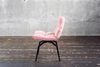 KAWOLA Esszimmerstuhl BARO Drehstuhl Stoff rosa 86 x 65 x 54 cm Bild 4