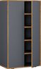 VCM Schuhschrank Salia 921024 Anthrazit B. 60 x H. 110 x T. 33 cm Bild 2