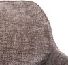 6er-Set Esszimmerstuhl HWC-N74, Küchenstuhl, drehbar Auto-Return, Stoff Chenille (490g/m²) Öko-Tex ~ braun Bild 5