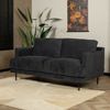 Bronx71 Sofa Denver 2,5-Sitzer Stoff schwarz Bild 5
