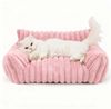 Ledander Tierbett Kuschelndes Haustierkatzen-Sofa, flauschiges Katzen-Sofa, Milchbaumwollstoff, flauschiges Haustier-Sofa-Bett, Waschbares Katzenbett,rutschfestes Bild 4