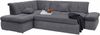 DOMO collection Ecksofa NMoric incl. Zierkissen B/T/H: 273/216/80 cm L-Form, Ottomanen-Abschluss, wahlweise mit Bettfunktion und Armlehnverstellung Bild 3