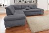 DOMO collection Ecksofa NMoric incl. Zierkissen B/T/H: 273/216/80 cm L-Form, Ottomanen-Abschluss, wahlweise mit Bettfunktion und Armlehnverstellung Bild 2
