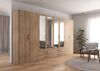 rauch Kleiderschrank Schrank Garderobe Ankleide GAMMA Breiten 91/136/181/226/271/315/360 cm (in 3 Ausstattungen BASIC/CLASSIC/PREMIUM (inkl. SOFT-CLOSE-Funktion) verschiedene Griff-Varianten, mit Spiegel TOPSELLER MADE IN GERMANY Bild 2