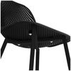 Fromm&Starck Esszimmerstuhl 4er Set Lehnstuhl Stahlbeine bis 150 kg Designstuhl Kunststoff schwarz, Schwarz Bild 2