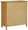 Küchenschrank, Büroschrank 70x35x75 cm Massivholz Eiche Bild 5
