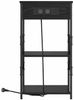 vidaXL Nachttisch Schwarz Eichen-Optik 41 x 31 x 76 cm Holzwerkstoff 859525 Bild 5