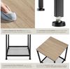 tectake Beistelltisch Derby (1-St, 1 tlg), Ablage aus MDF-Platte mit schöner Maserung Bild 4