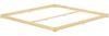 Niedriges Bodenbett 200x200 Kiefer natur, Niederflurbett, Futonbett, V-60.47K-20Rollrost inkl. Bild 2