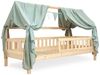 Ehrenkind Betthimmel Deko Hausbett, Kinderzimmer-Deko-Set (Kinderzimmer Deko), Betthimmel & Wimpelkette für magische Momente, hochwertige Materialien Bild 5
