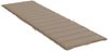 vidaXL Sonnenliegen-Auflage Taupe 200x50x3 cm Oxford-Gewebe 314196 Bild 4